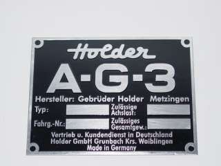 Holder Typenschild (06)