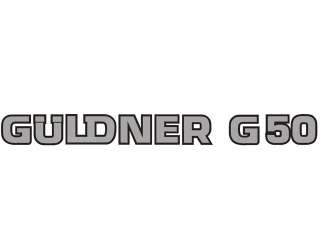 Aufkleber Güldner G50