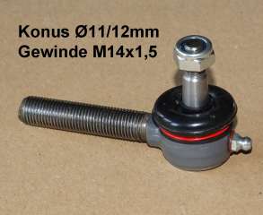 Spurstangenkopf M14x1,5 - Ø12/11mm Kopf für Spurstange Lenkstange