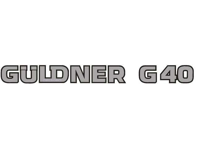 Aufkleber Güldner G40