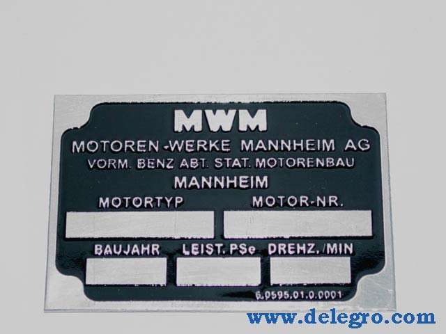 MWM Typenschild (25)