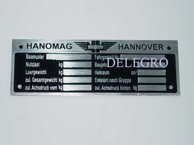 Hanomag Typenschild (34)