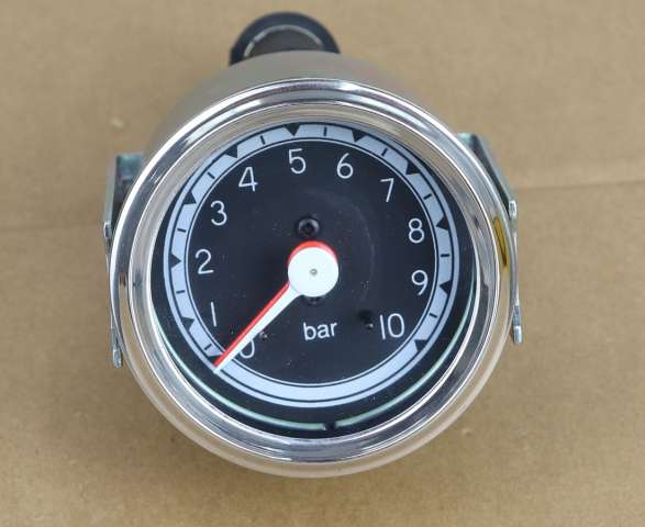 Doppeldruckmanometer Ø60mm schwarz