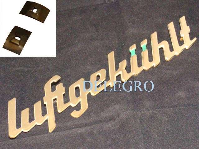 Luftgekühlt Emblem Schriftzug Deuzt Lufgkegühlt Emblem Schriftzug Deuzt D-Serie D15 D25 D30 D40